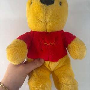Vintage Sears Gund Winnie the Pooh Plush Stuffed Bear Walt Disney Productions